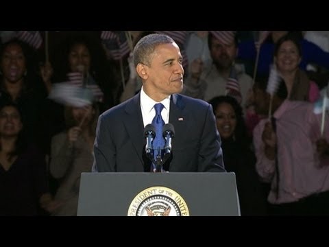 President Barack Obama Victory Speech