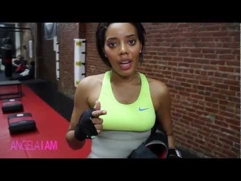 Angela Simmons Gets Hot & Sweaty In New Workout Vlog