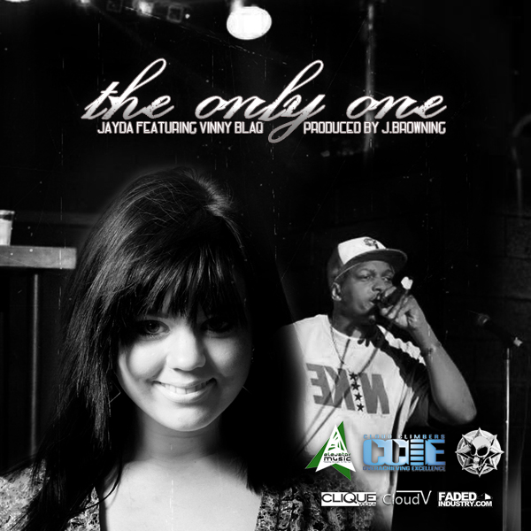 THE ONLY ONE SINGLE COVER ART VINNY BLAQ JAYDA PITTSBURGH
