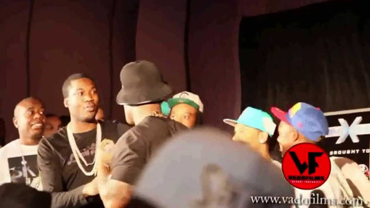 Meek Mill Breaks Up Near Brawl Between 50 Cent & Trav