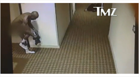 DMX Runs Down Hotel Hallway Naked