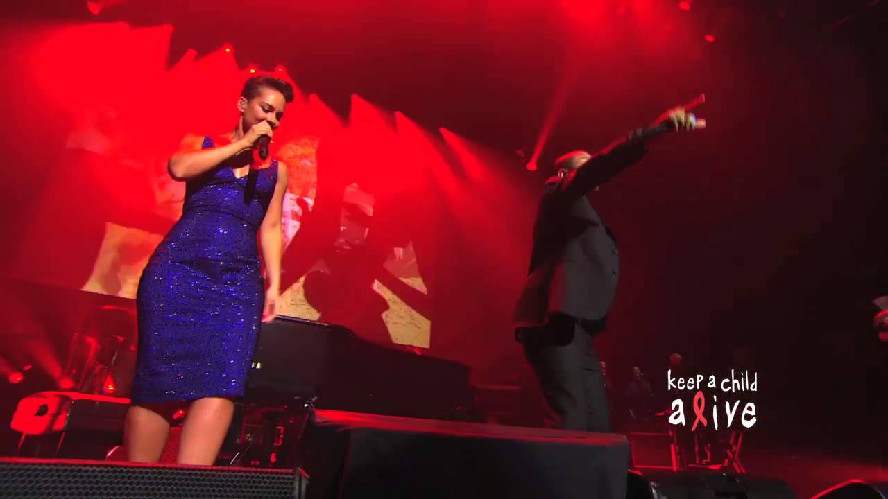 Alicia Keys Blurs Lines & Gets Lucky With Pharrell