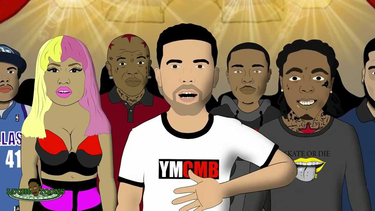 Drake vs. Kendrick Lamar In A KOTD Rap Battle (Spoof)