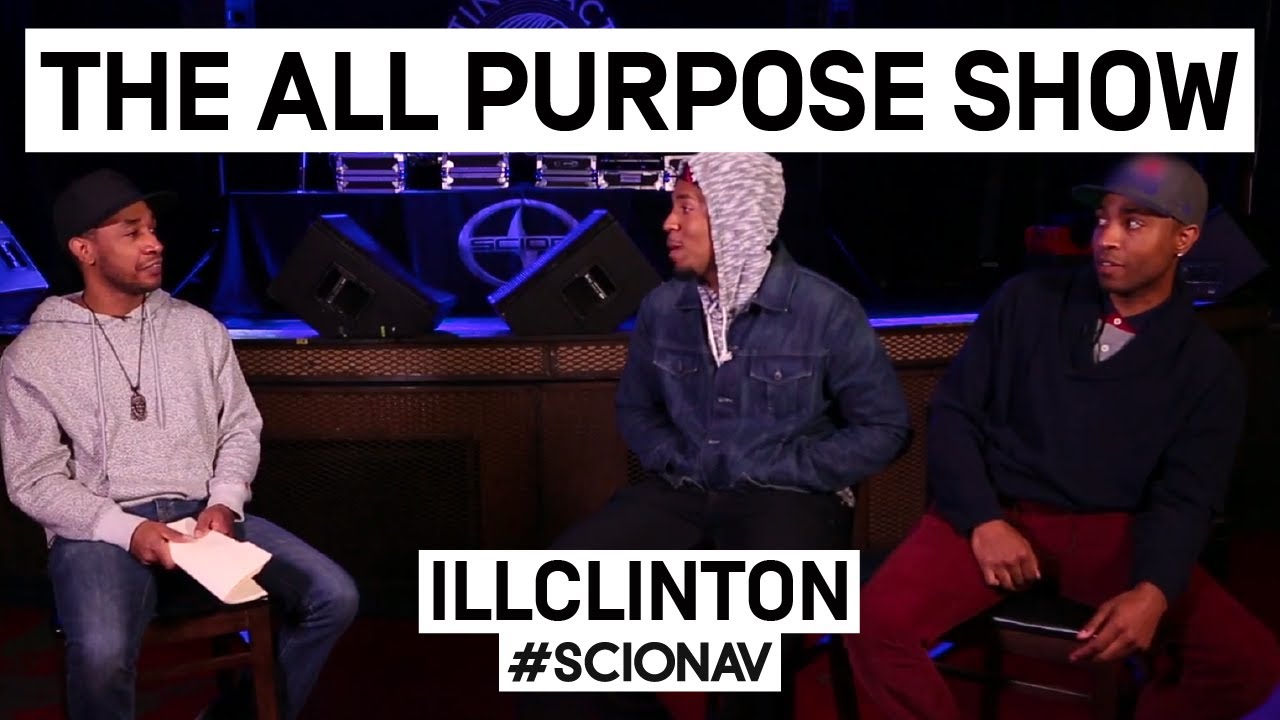 ILLClinton @ Scion Open Mic – “All Purpose Show” (Scion AV)