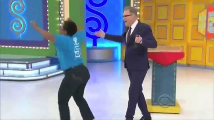 Grandma Is All The Way Turned Up After Winning On Price Is Right