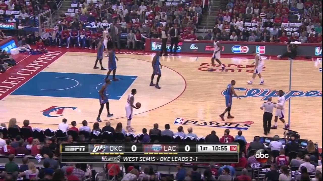 Serge Ibaka Punches Blake Griffin In The Nuts During Game 4 Of The Playoffs