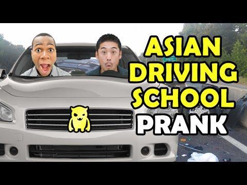 Asian Driving School Prank Call