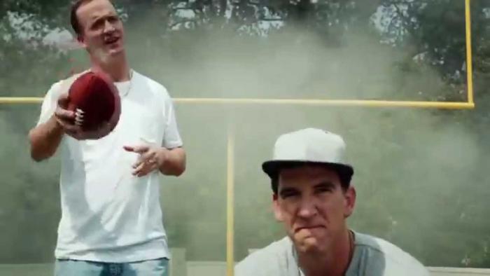 Peyton & Eli Manning Drop A Rap Video