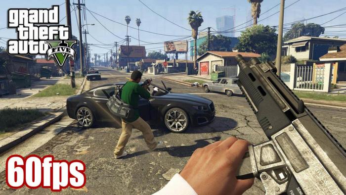 Grand Theft Auto 5: A New Perspective (First Person Mode Trailer)