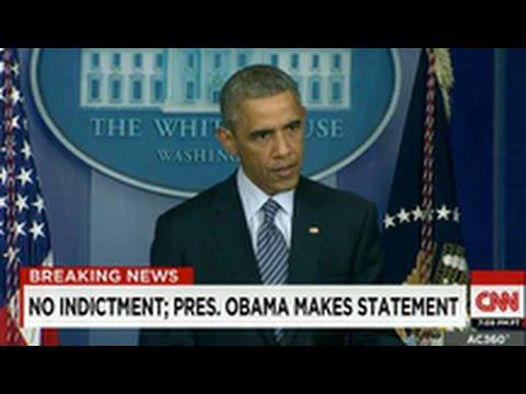 Obama Calls On Nation To Accept Ferguson Decision & Protest Peacefully