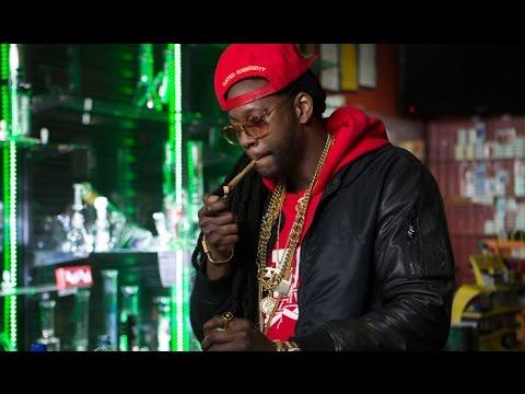 2 Chainz Smokes A 24K Gold-Covered Joint