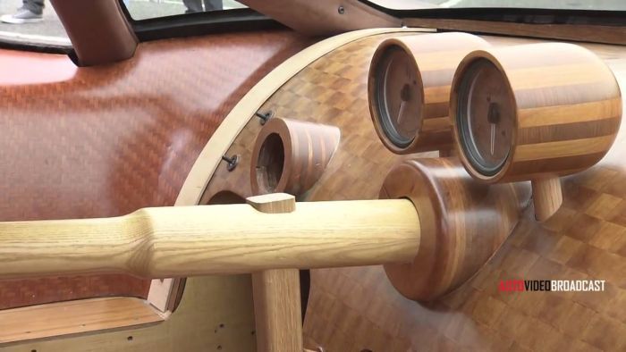 The Splinter: Man Makes A 600HP Supercar Out Of Wood