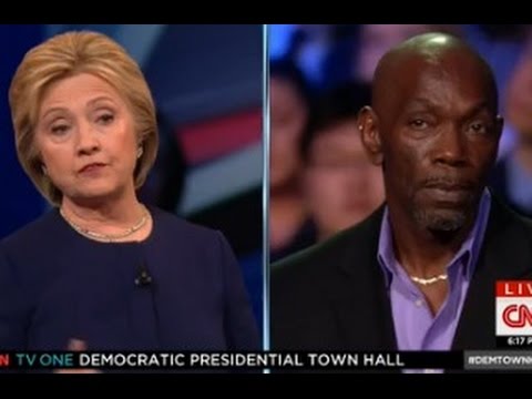 Former Death Row Inmate Confronts Hillary Clinton About Death Penalty Stance