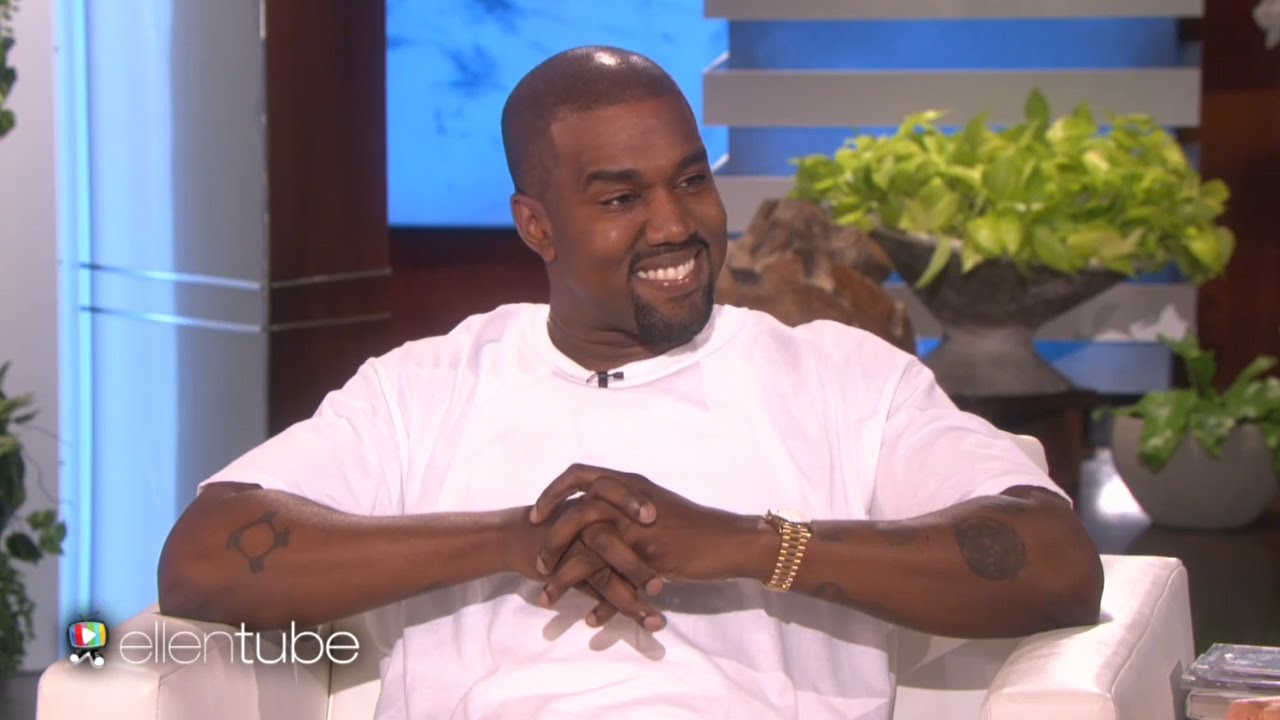 Kanye West Went On An Epic Rant On The Ellen DeGeneres Show
