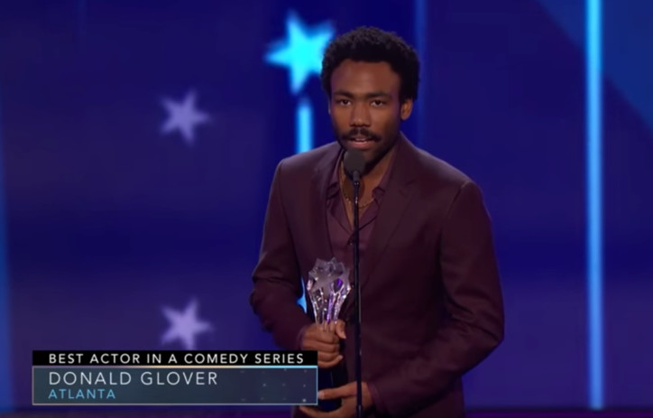Donald Glover Wins Best Comedy Actor At Critics’ Choice Awards
