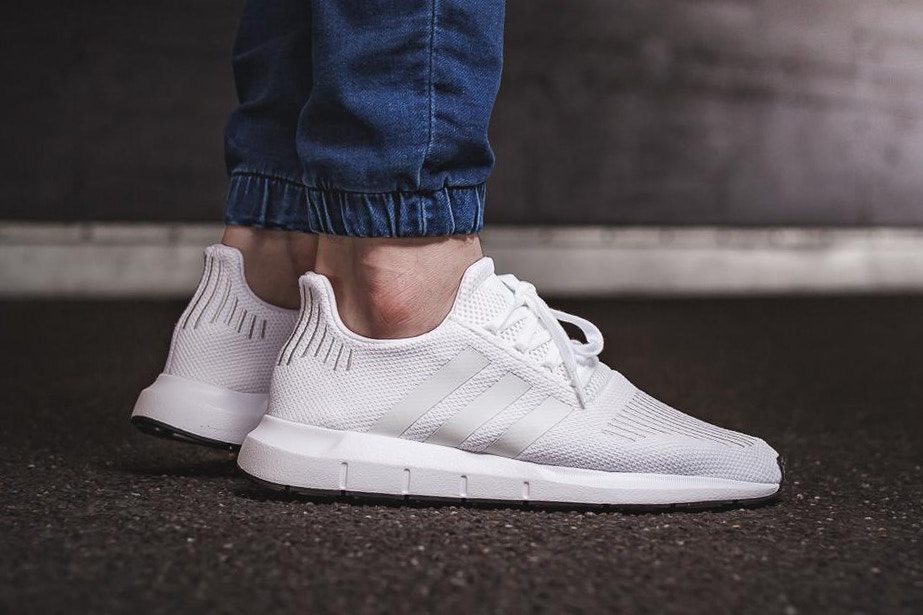 Adidas Produces a Pristine Summer Sneaker with Its New Swift Run “Crystal White”