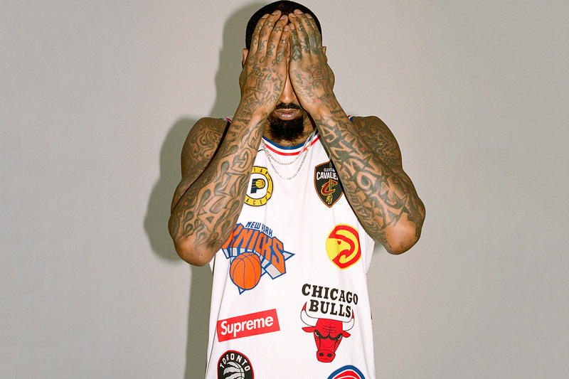 J.R. Smith States He Could Be Fined by the NBA for His Supreme Leg Tattoo
